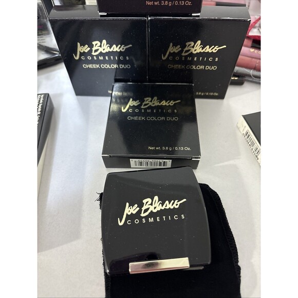 Joe Blasco Cosmetics Cheek Color Duo Magenta Fling New In Box Made In Canada - Picture 1 of 10